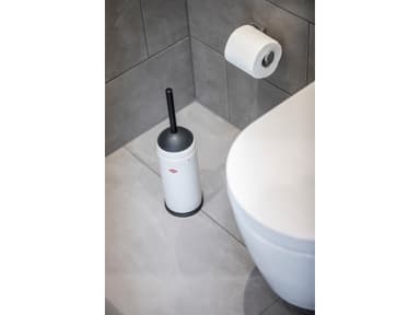Wesco Toalettbørste Dia 10,7 x 40,6 cm Matt hvit
