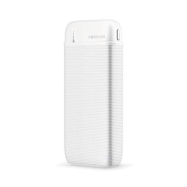 Forever Powerbank 10000 mAh TB-100M, hvit