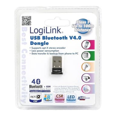 LogiLink USB-adapter Bluetooth 4.0 (BT0037)