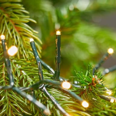 Nedis Julebelysning | Klynge | 1512 LED's | Varm Hvit | 11.00 m | Lyseffekter: 7 | Innendørs eller utendørs | Nettstrøm drevet