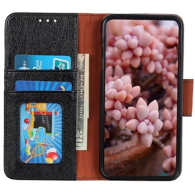 Til Samsung Galaxy A16 Lommebok-deksel Teksturert Split - Svart