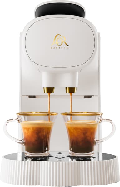 L'OR Barista Alessi kapselmaskin 4071587 (hvit)