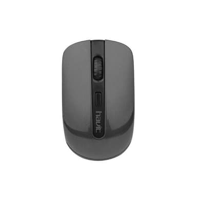 Trådløs datamus med rullehjul og ergonomisk design