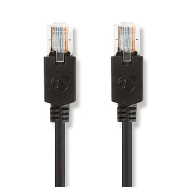 Nettverkskabel CAT5e U/UTP 20 m - Svart