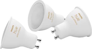 Philips Hue WhiteAmbiance LED-pære 4,2W, GU10