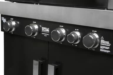 Nordic Season Huntington 4+1 Black edition Gassgrill GG502420