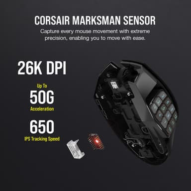 Corsair Scimitar Elite Wireless gamingmus
