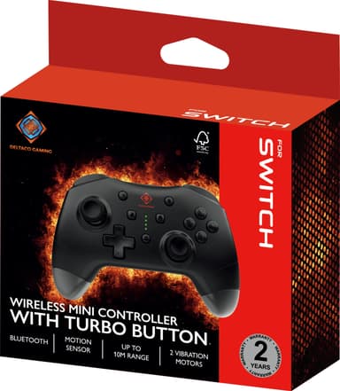 Deltaco Mini Wireless Switch, PC, Android, iOS kontroller