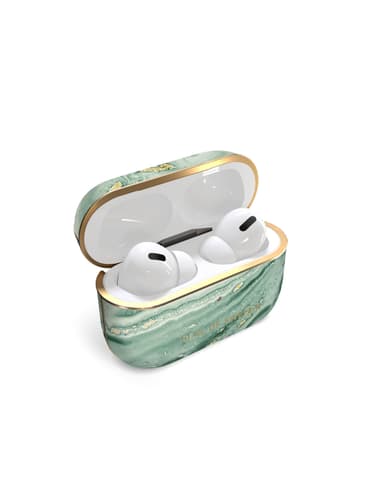 Printed AirPods Case PRO 1/2 Mint Swirl Marble