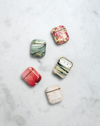 Printed AirPods Case PRO 1/2 Mint Swirl Marble