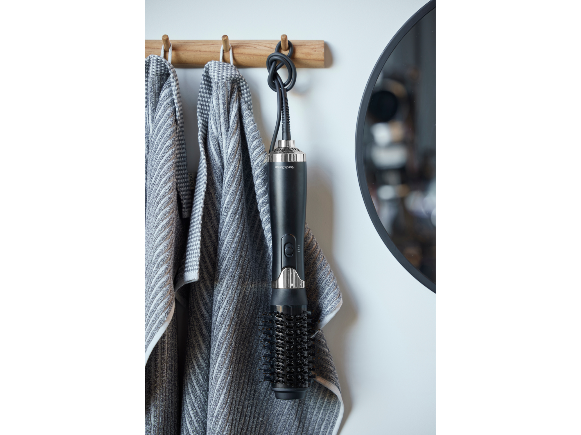 Nordic Sense Hot air brush Black