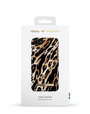 Printed Case iPhone 8/7/6/6S/SE Iconic Leopard