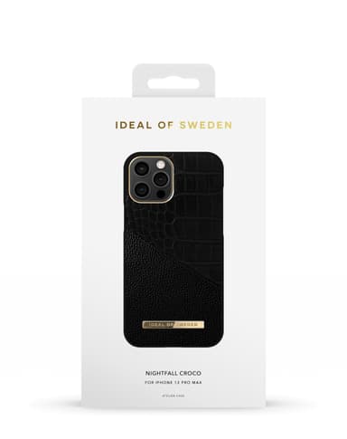 Atelier Case iPhone 12 PRO MAX Nightfall Croco