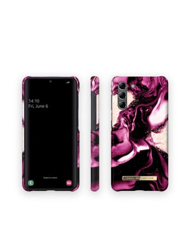 Printed Case Galaxy S21 Golden Ruby