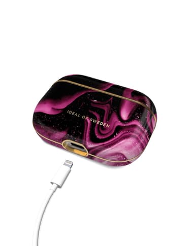 Printed AirPods Case PRO 1/2 Golden Ruby