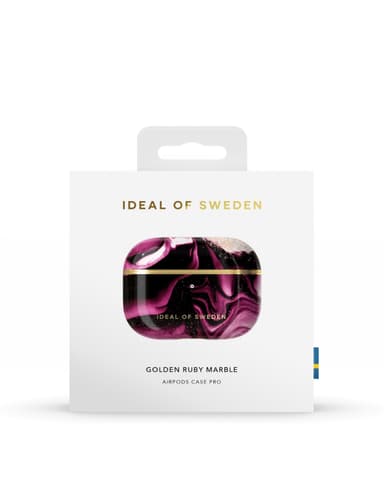 Printed AirPods Case PRO 1/2 Golden Ruby