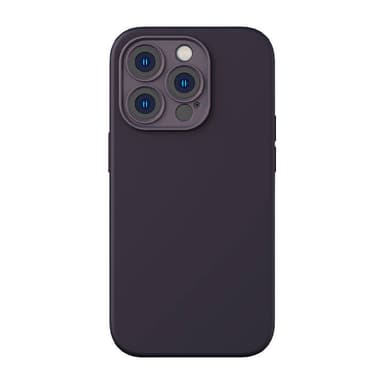 Baseus Liquid Silica Gel-deksel til iPhone 14 Pro (Hyllebær)+ herdet glass + rengjøringssett
