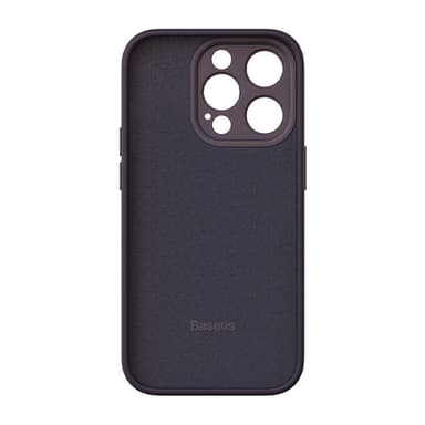 Baseus Liquid Silica Gel-deksel til iPhone 14 Pro (Hyllebær)+ herdet glass + rengjøringssett