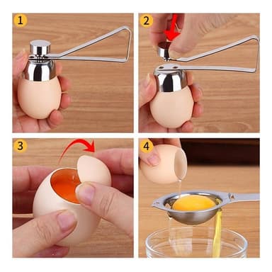 Eggskaalknuser, Rustfritt stål