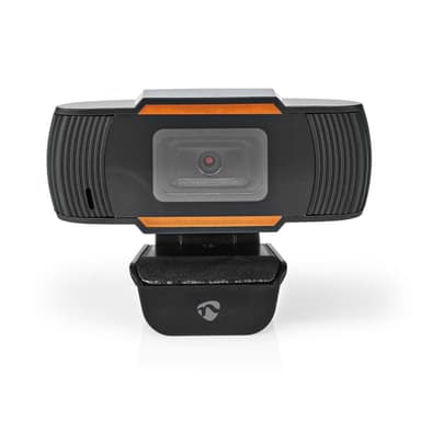 Nedis Webkamera | Full HD@30fps | Fast Fokus | Built-In Microphone | Sort