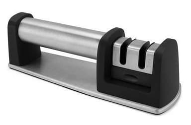 Knivsliper, 2 slipeskiver, rustfritt stål