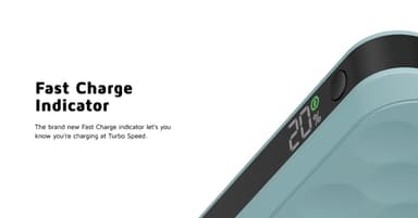 Xtorm 20W Fuel Series 10000mAh powerbank (blå)
