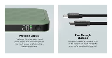 Xtorm 20W Fuel Series 10000mAh powerbank (grønn)