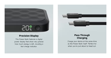Xtorm 20W Fuel Series 10000mAh powerbank (sort)