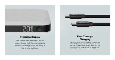 Xtorm 20W Fuel Series 10000mAh powerbank (hvit)
