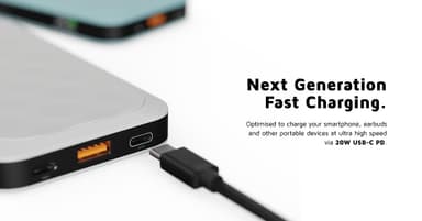 Xtorm 20W Fuel Series 10000mAh powerbank (hvit)
