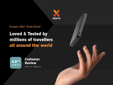 Xtorm FS5W051 Magnetic trådløs powerbank (midnattsort)