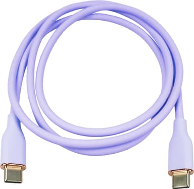Moomin 20W USB-C til USB-C vegglader 1 m (lilla)