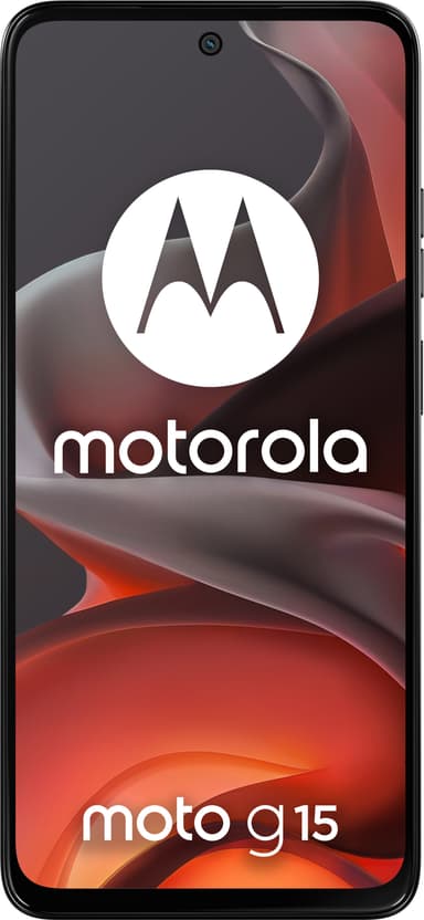 Motorola Moto G15 smarttelefon 4/128GB (grå)