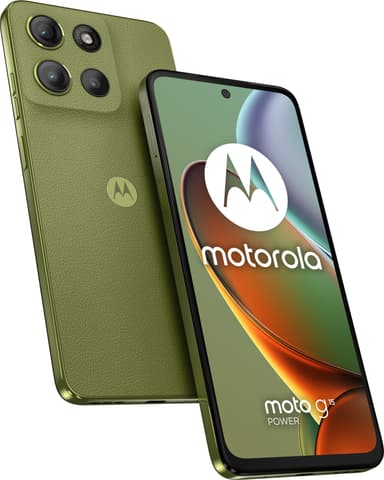 Motorola Moto G15 Power smarttelefon 8/256GB (grønn)