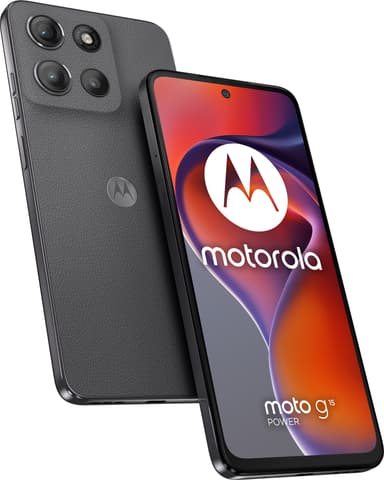 Motorola Moto G15 Power smarttelefon 8/256GB (grå)