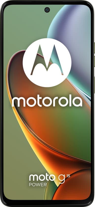 Motorola Moto G15 Power smarttelefon 8/256GB (grønn)