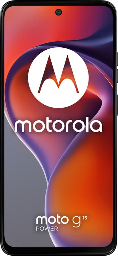 Motorola Moto G15 Power smarttelefon 8/256GB (grå)