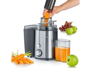 Severin Juicer 500 ml 400 watt Stål/sort
