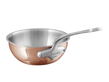 Mauviel Sautépanne buttet Kobber/Stål
