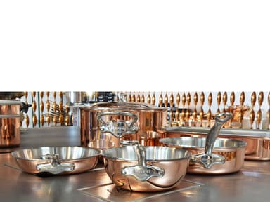Mauviel Sautépanne buttet Kobber/Stål