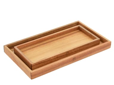 HOLM Tray 35 x 20 x 3 cm Acacia wood