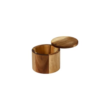 HOLM Salt bowl Dia 8.9 x 7 cm Acacia wood