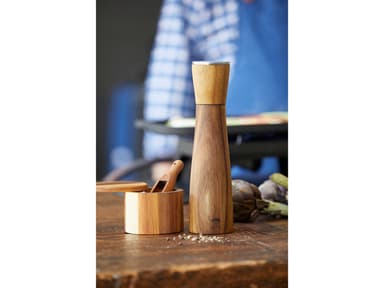 HOLM Salt bowl Dia 8.9 x 7 cm Acacia wood