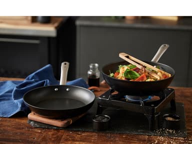 HOLM Wok Dia 28 cm Black