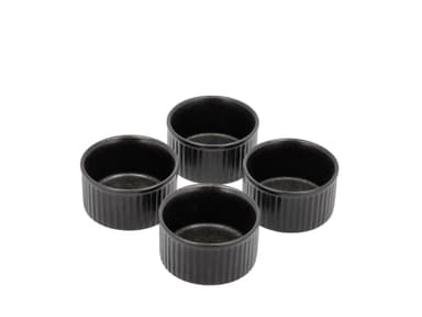 HOLM Ramekin Dia 7 x 3.5 cm 4 pcs. Black