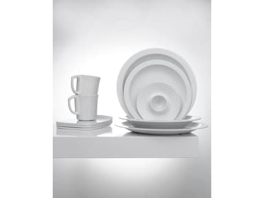 Rosti Hamlet Dinner plate Dia 24.5 x 2 cm White