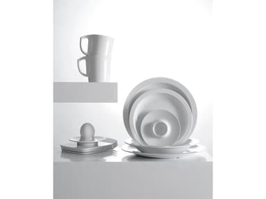Rosti Hamlet Dinner plate Dia 24.5 x 2 cm White