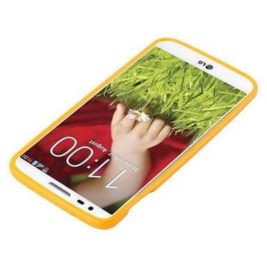 LG G2 Deksel Case Cover (gul)