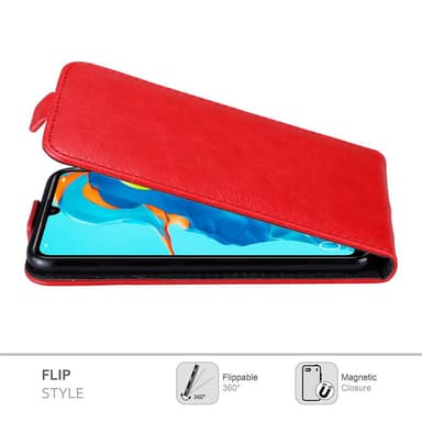 Huawei P30 LITE deksel flip cover (rød)