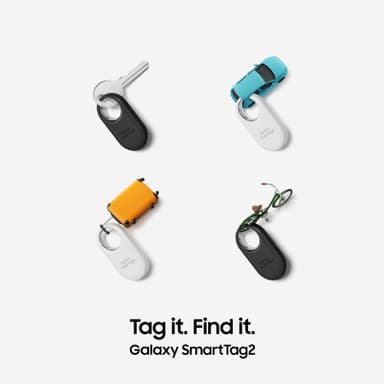 Samsung SmartTag2 Bluetooth sporingsbrikke (hvit)